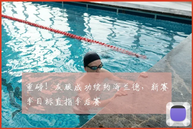 重磅！灰狼成功续约海兰德，新赛季目标直指季后赛